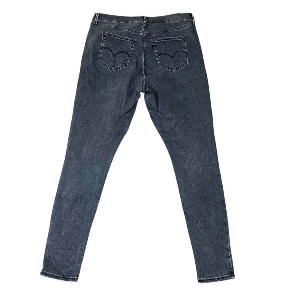 Levi’s 720 High Rise Super Skinny Jeans Size 16W Faded Black